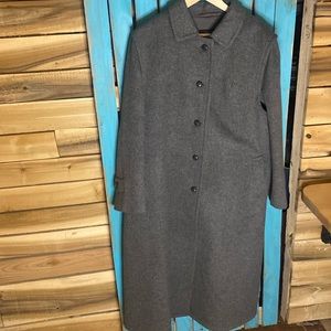 Salko Baur Foradori Exclusiv Double virgin wool Tirol Loden overcoat size 16